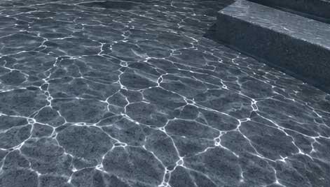 Equstria Epoxy Swimming Pools Charcoal under water